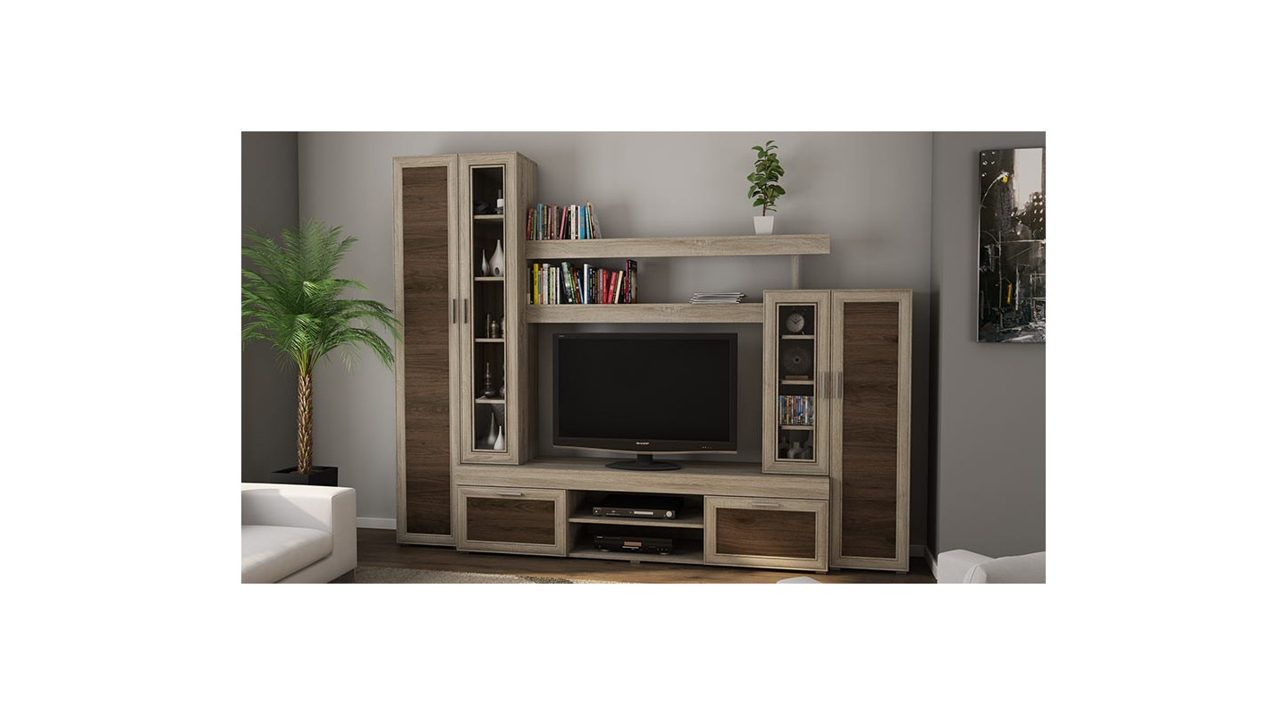 Sonoma Jasna/Orzech Okapi (Listwa MDF)