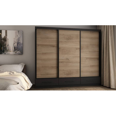 Schwarz/Eiche Lorenzo