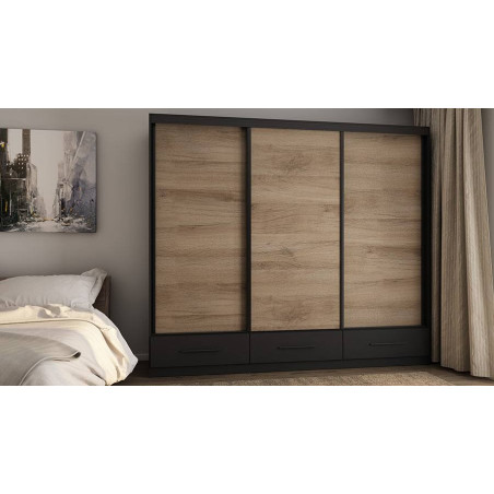 Schwarz/Eiche Lorenzo