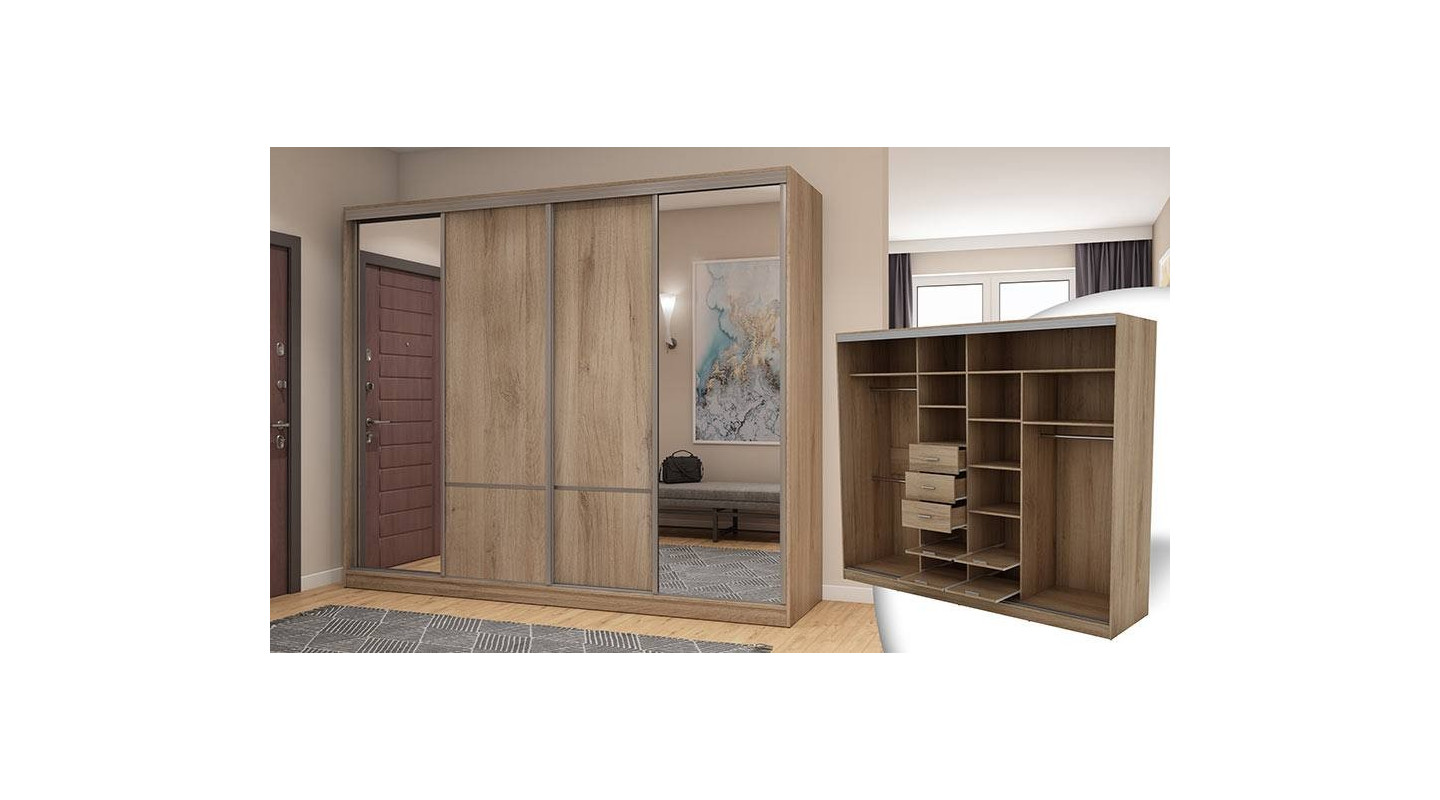 Dąb Lorenzo + Lustra