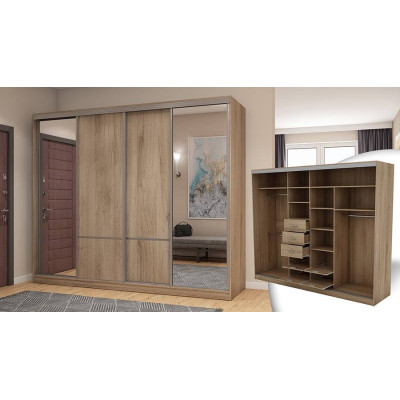 Dąb Lorenzo + Lustra