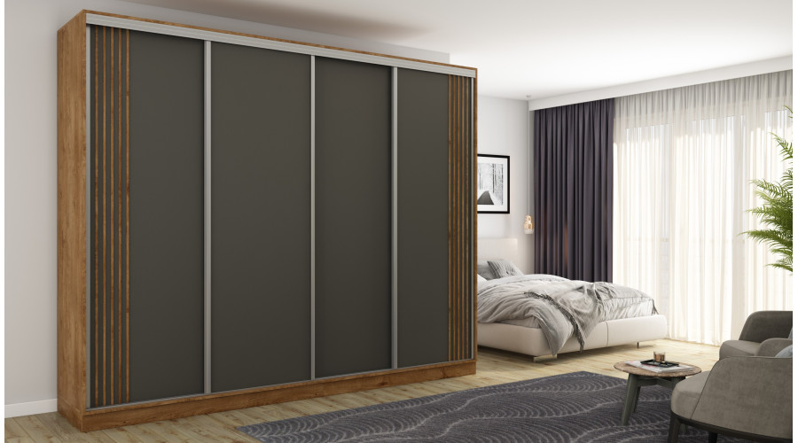 Eiche Lefkas/Graphit