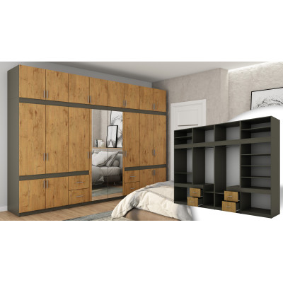 Szary Grafit/Dąb Lancelot