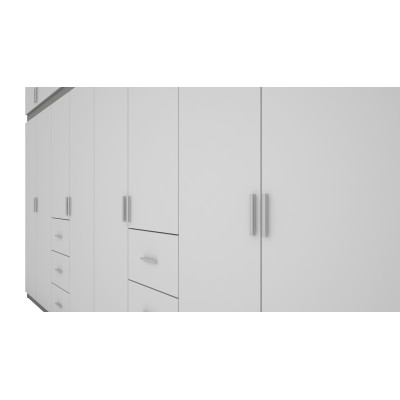 Szary Platynowy/Biel