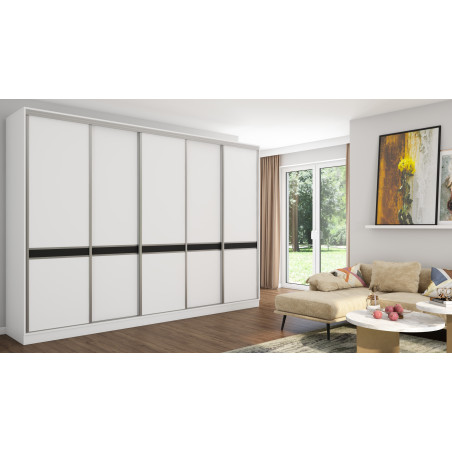 Weiß (silberne Hardware)