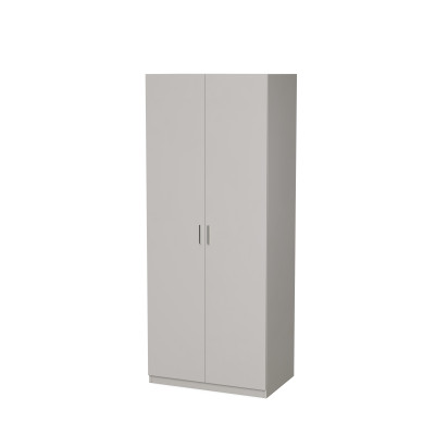 Wardrobe 90 with shelves and clothes rail