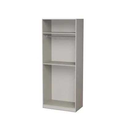 Szafa modułowa 90x225 cm z półkami i drążkami - System MAX Premium