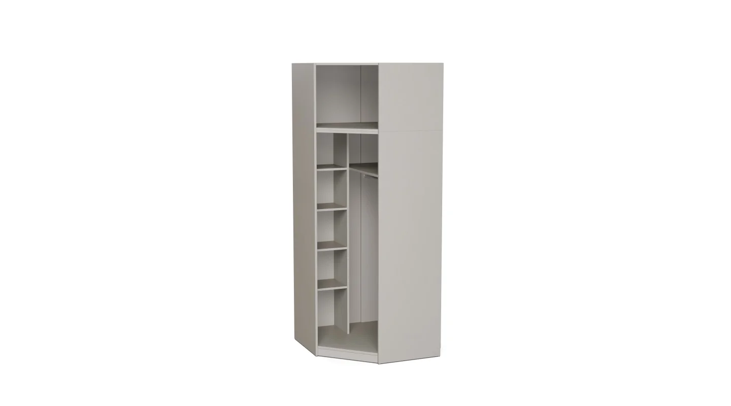 Szafa narożna modułowa 100x100x225 cm System MAX Premium | e-Meblast