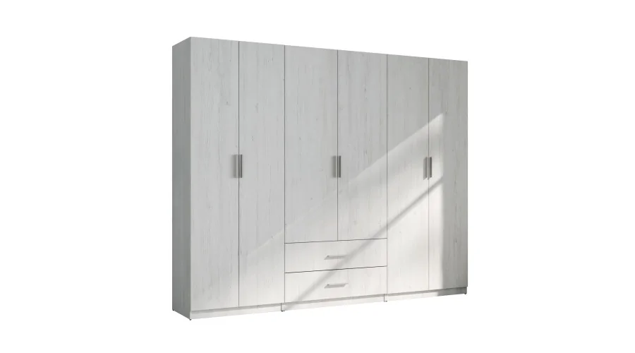 Szafa modułowa 270 cm Sosna Anderson - Zestaw MAX Premium Szafa modułowa 270 cm Sosna Anderson - Zestaw MAX Premium