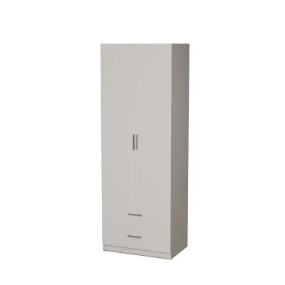 Szafa modułowa 80x225 cm z drążkiem i szufladami - System MAX Premium