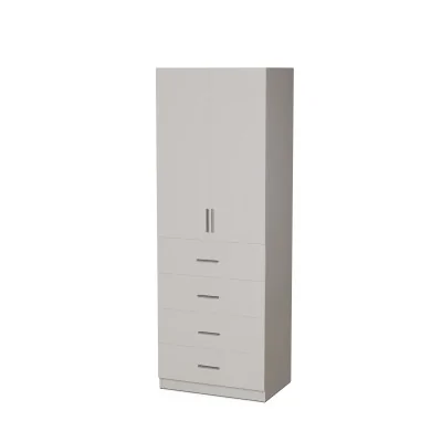 Szafa modułowa 80x225 cm z półkami i szufladami - System MAX Premium