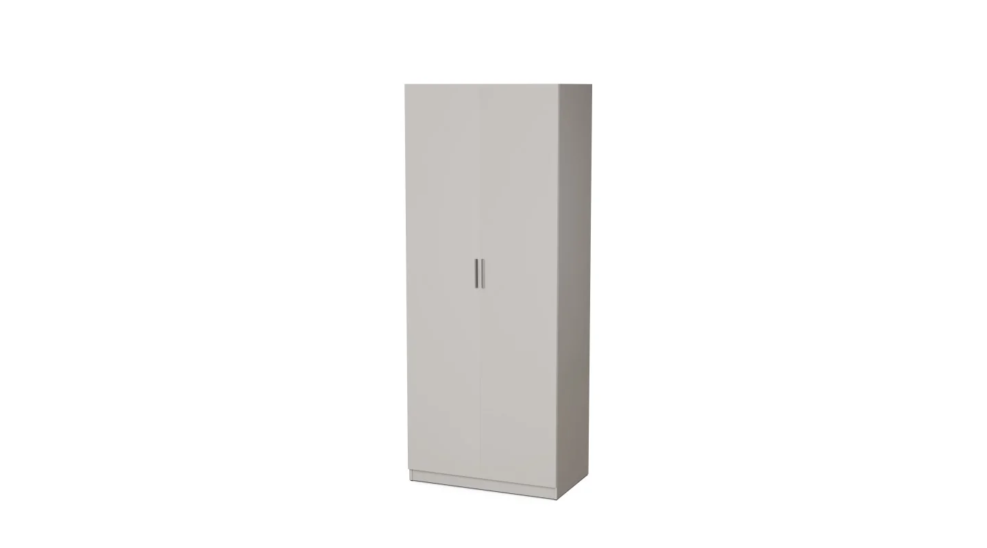 Szafa modułowa 90x225 cm z półkami i drążkami - System MAX Premium Szafa modułowa 90x225 cm z półkami i drążkami - System MAX Premium