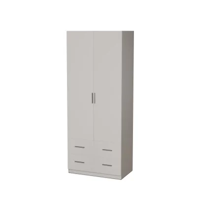 Szafa modułowa 90cm MAX Premium K - drążek, szuflady, półki