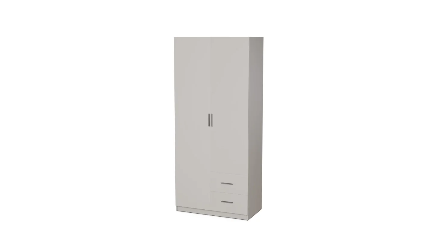 Szafa modułowa 100cm MAX Premium B - drążek, szuflady, półki