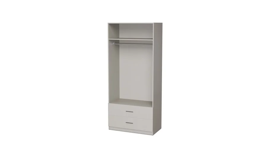 Szafa modułowa 100 cm z drążkiem i szufladami - MAX Premium "D"