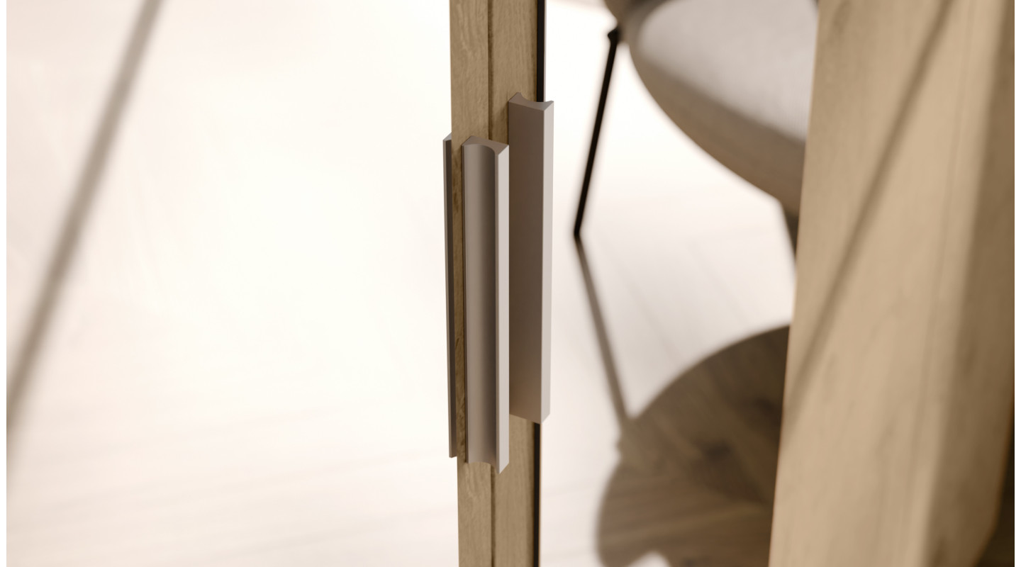 Szafa modułowa 270 cm Dąb Lancelot - Zestaw MAX Premium
