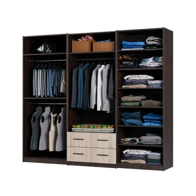 Szafa modułowa 260 cm Sonoma Jasna - Zestaw MAX Premium Szafa modułowa 260 cm Sonoma Jasna - Zestaw MAX Premium