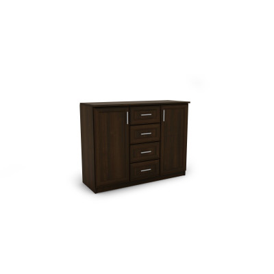 copy of Chest of drawers 120 cm, spacious cabinets, drawers, soft close, alder, pine, walnut, white