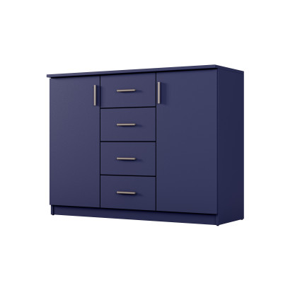 copy of Chest of drawers 120 cm, spacious cabinets, drawers, soft close, alder, pine, walnut, white