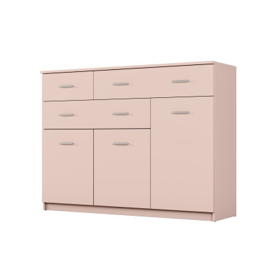 copy of Moderní komoda 150 cm do obývacího pokoje, mnoho zásuvek, skříňky, tiché dovírání, olša, borovice, ořech, bílá