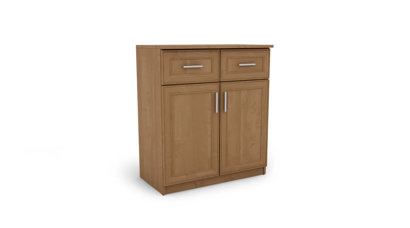 Komoda z drzwiczkami i szufladami 80 cm Olcha – Optima