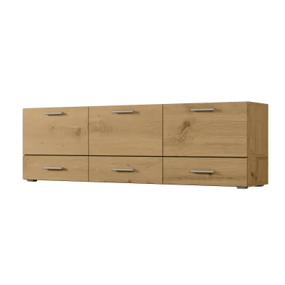Komoda modułowa wolnostojąca lub wisząca 180–240 cm Dąb Artisan – Multi Smart