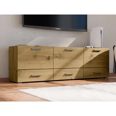 Komoda modułowa wolnostojąca lub wisząca 180–240 cm Dąb Artisan – Multi Smart Komoda modułowa wolnostojąca lub wisząca 180–240 cm Dąb Artisan – Multi Smart