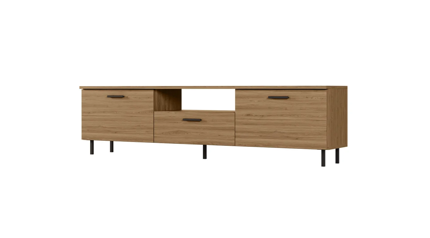 Komoda RTV 180 cm - Szafka pod telewizor - Mova | e-Meblast