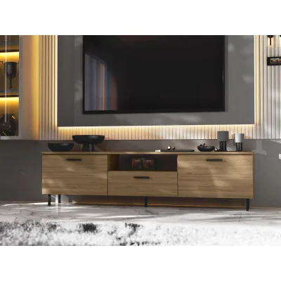 Komoda RTV 180 cm - Szafka pod telewizor - Mova | e-Meblast