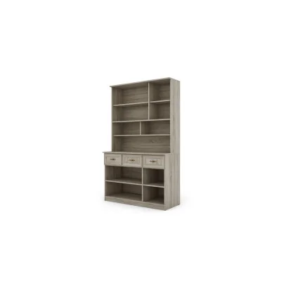 Kredens 120 cm witryna sonoma jasna – Brentaro | eMeblast Kredens 120 cm witryna sonoma jasna – Brentaro | eMeblast