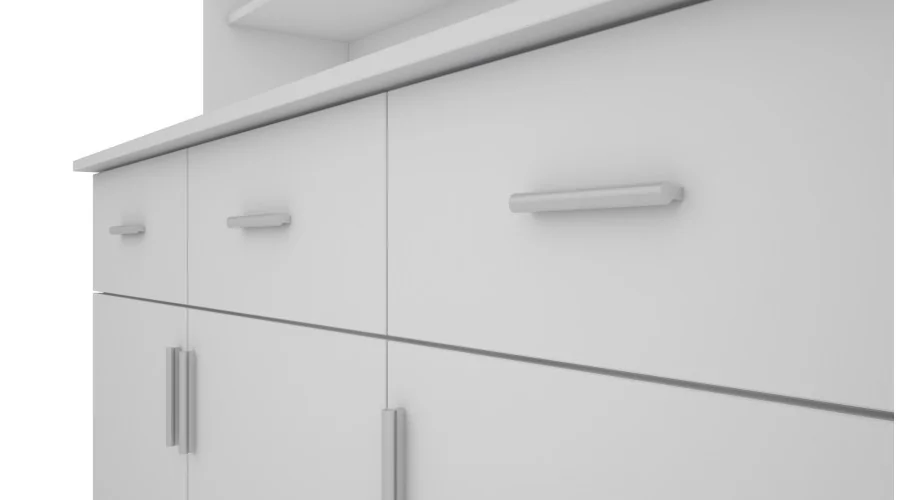 Kredens 150 cm biel – Caldvero | eMeblast Kredens 150 cm biel – Caldvero | eMeblast