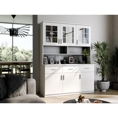 Kredens 150 cm biel – Caldvero | eMeblast