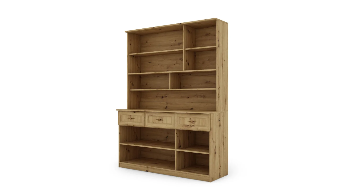 Kredens 150 cm dąb artisan – Caldvero | eMeblast