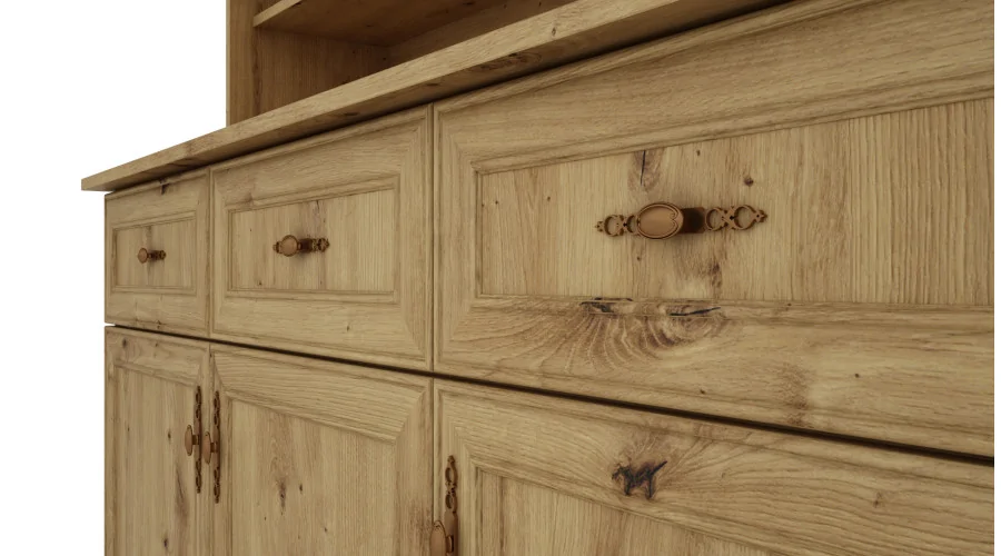 Kredens 150 cm dąb artisan – Caldvero | eMeblast