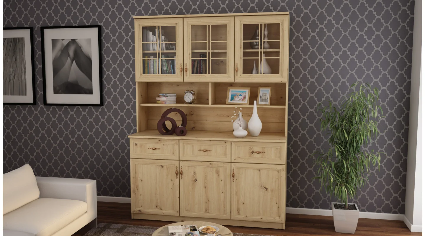 Kredens 150 cm dąb artisan – Caldvero | eMeblast