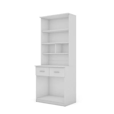 Kredens 80 cm biel – Selvaro | eMeblast