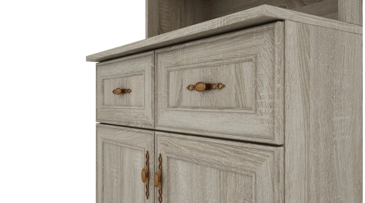 Kredens 80 cm sonoma jasna – Selvaro | eMeblast