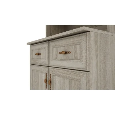 Kredens 80 cm sonoma jasna – Selvaro | eMeblast