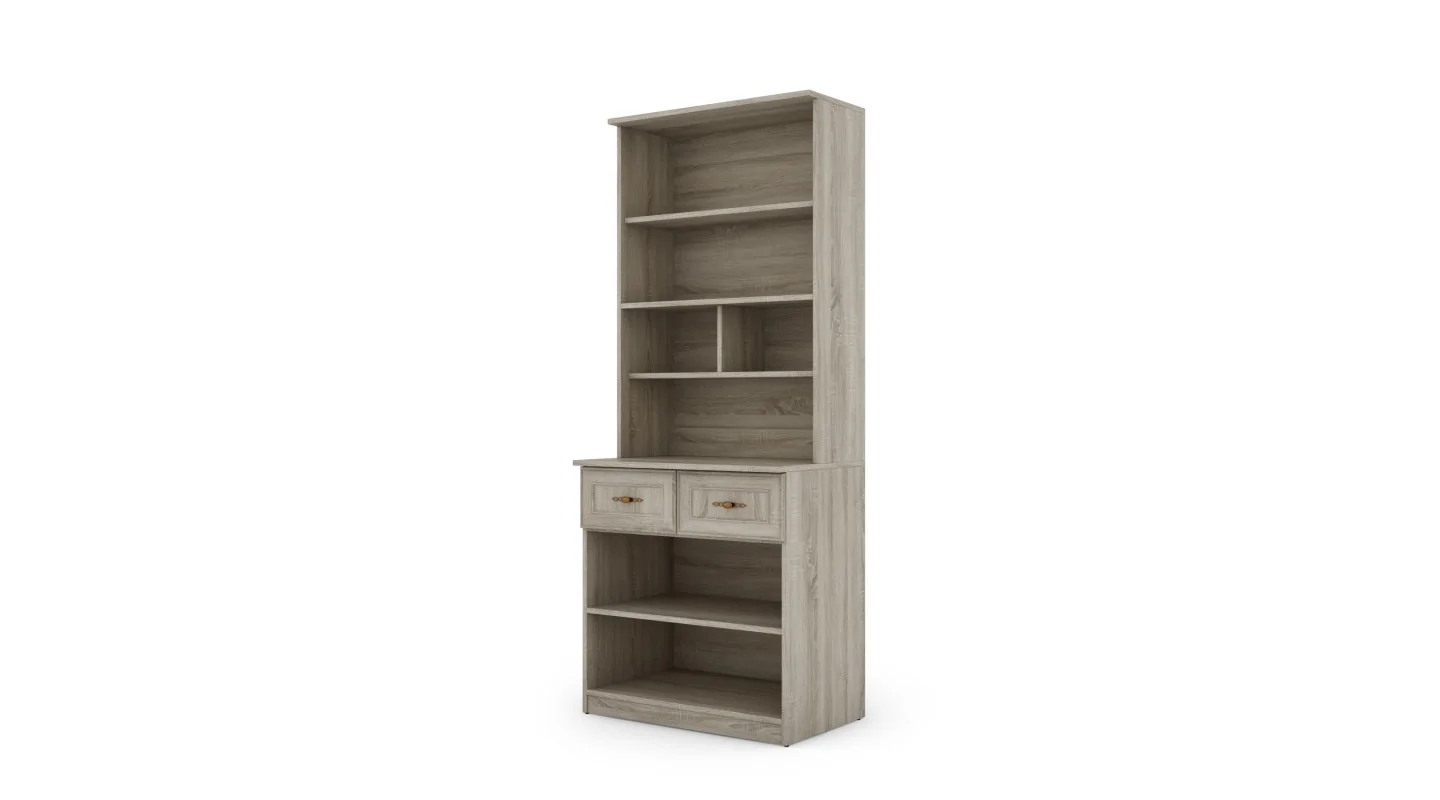 Kredens 80 cm sonoma jasna – Selvaro | eMeblast