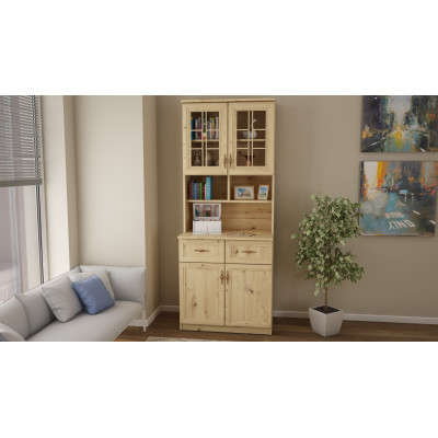 Kredens 80 cm dąb artisan – Selvaro | eMeblast