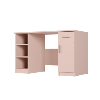 copy of Bureau 120 cm, étagères, armoire, blanc, sonoma clair
