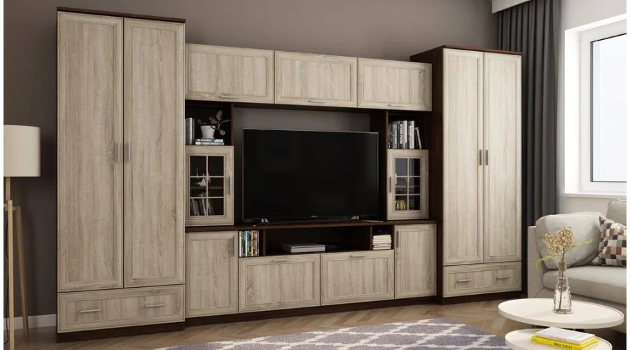 Sonoma Ciemna/Sonoma Jasna (Listwa MDF)