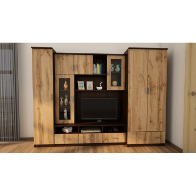 Dunkel Sonoma/Eiche Wotan