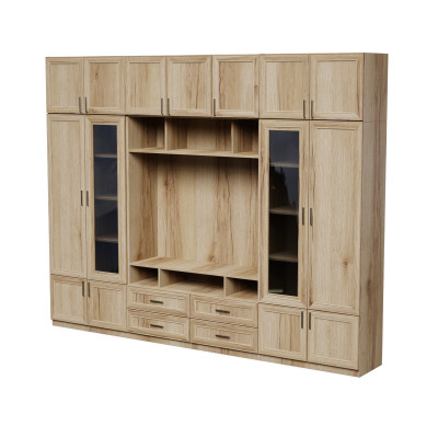 copy of Perete de Mobilier Modern pentru Salon, Set de Mobilier de Cameră cu TV, Mare Număr de Rafturi - Vero