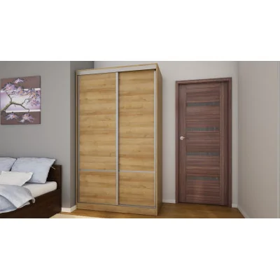 Szafa przesuwna 130x220 cm dąb Riva – Arveno | eMeblast