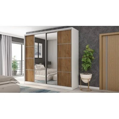 Szafa przesuwna 260x240 cm dąb Artisan – Maxdoro | eMeblast