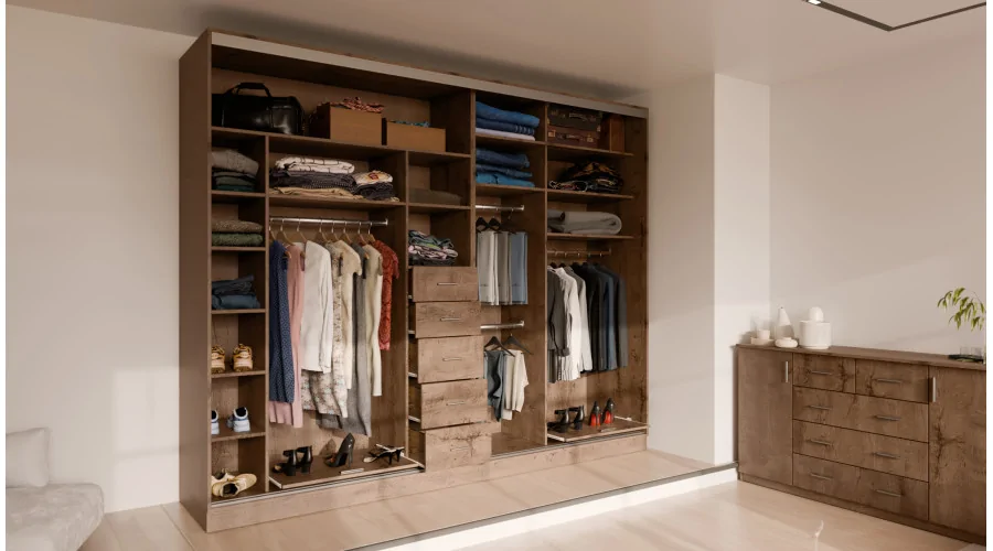 Szafa przesuwna 300x244 cm Grandero | eMeblast
