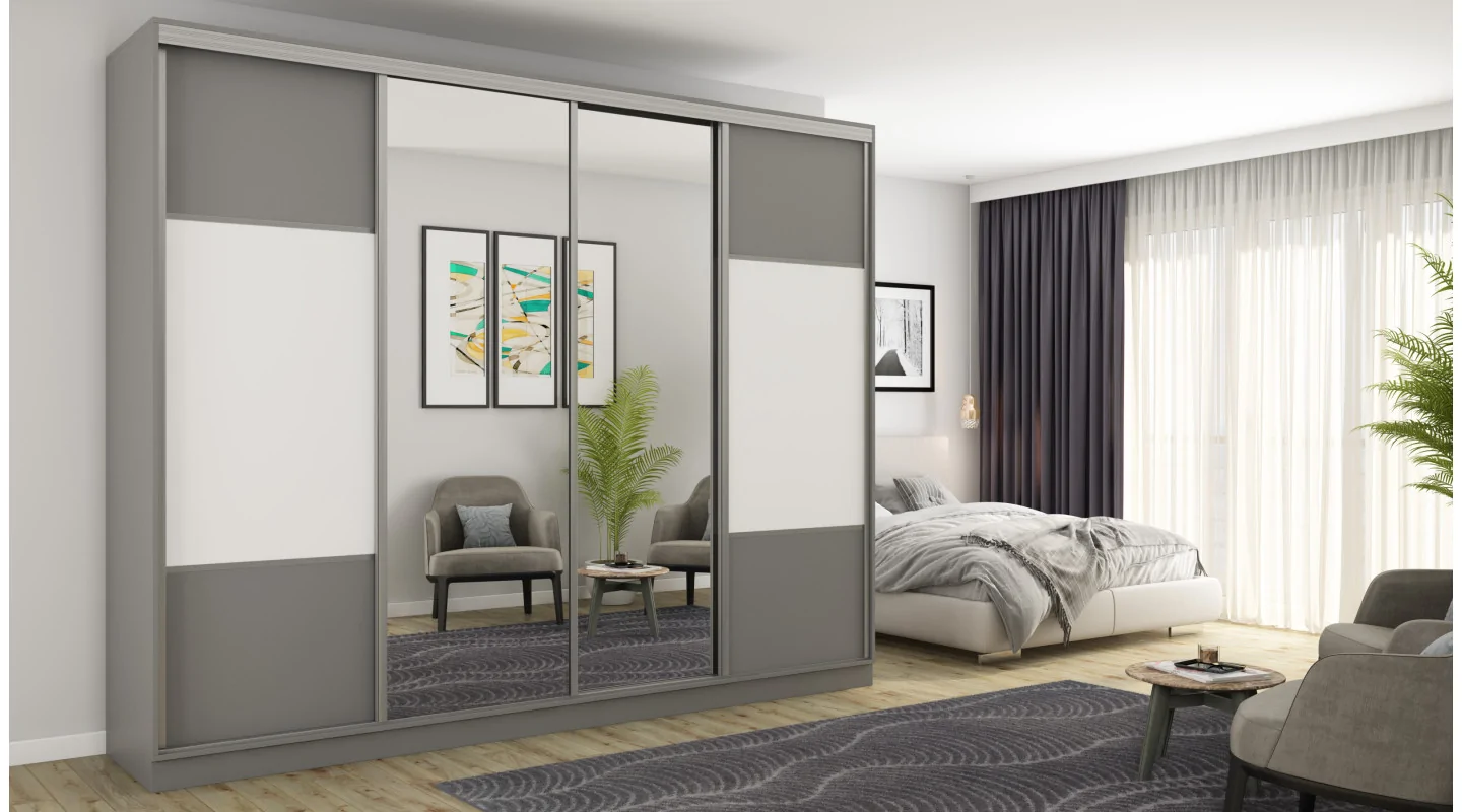 Szafa przesuwna 300x244 cm Grandero | eMeblast