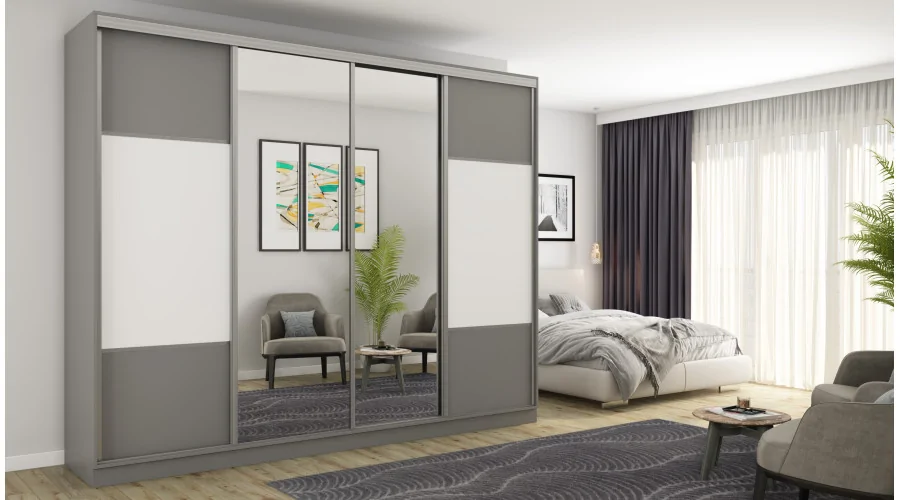 Szafa przesuwna 300x244 cm Grandero | eMeblast