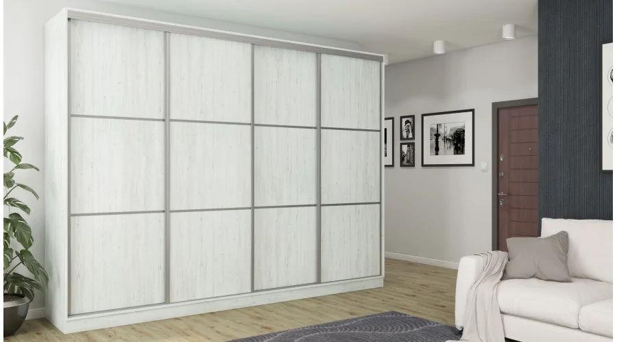 Szafa przesuwna 320x244 cm sosna anderson - Varento | eMeblast